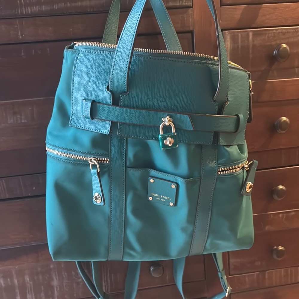 Henri Bendel mini jet setter back pack